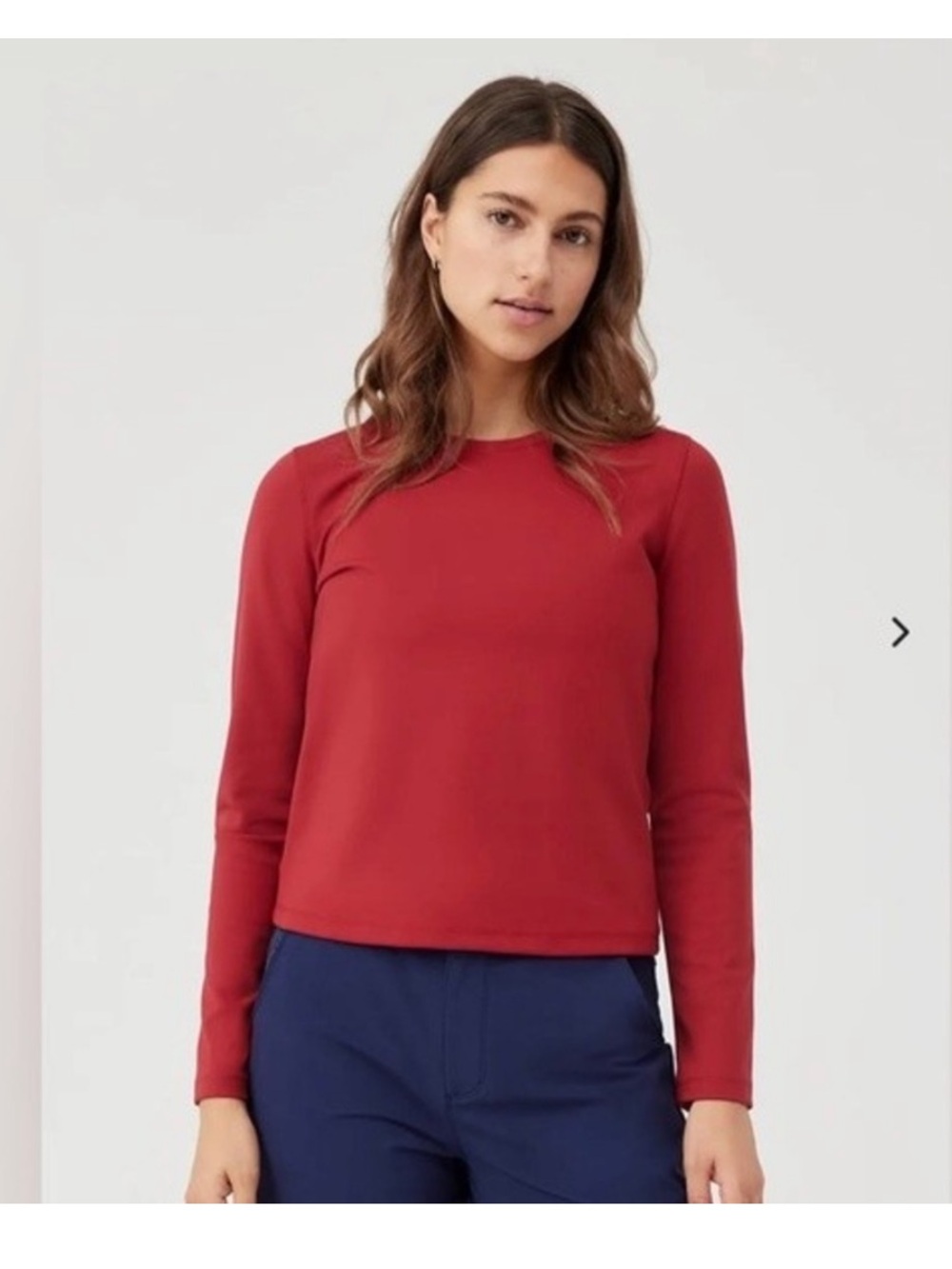 Outdoor Voices Frostknit Long Sleeve Top